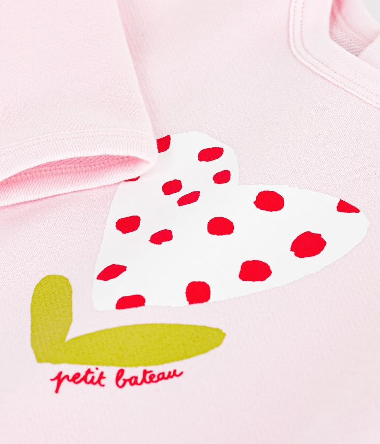 Petit Bateau - Sweatshirt bébé en coton à motifs