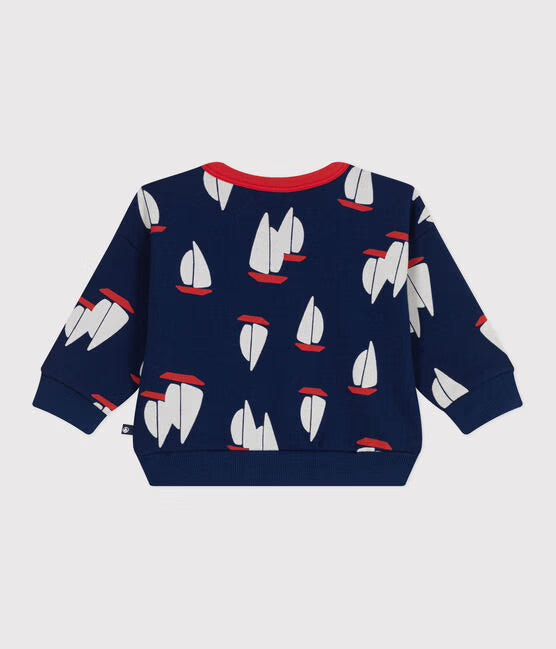 Petit Bateau - Sweatshirt Bateaux (Bébé)