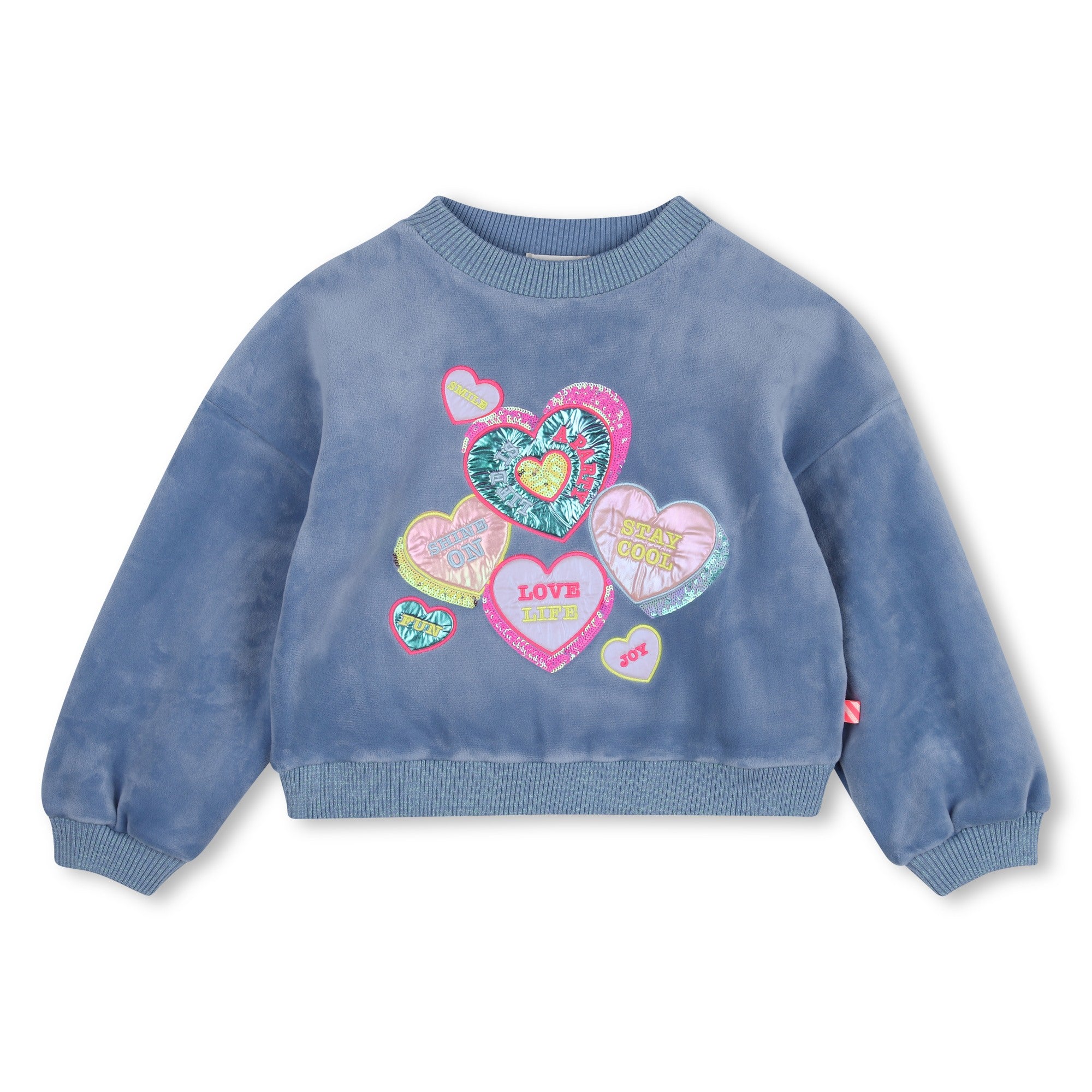 Billieblush - Sweatshirt imprimé cœur
