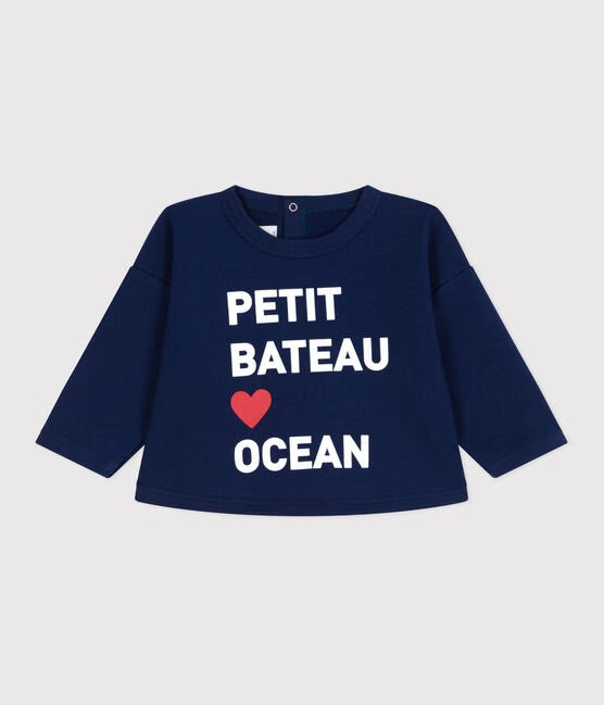 Petit Bateau - Sweatshirt Heart (Baby)