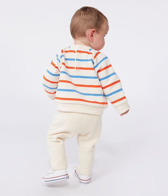 Petit Bateau - Striped Sweatshirt (Baby)