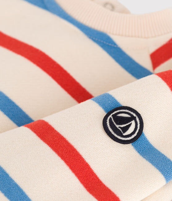Petit Bateau - Striped Sweatshirt (Baby)