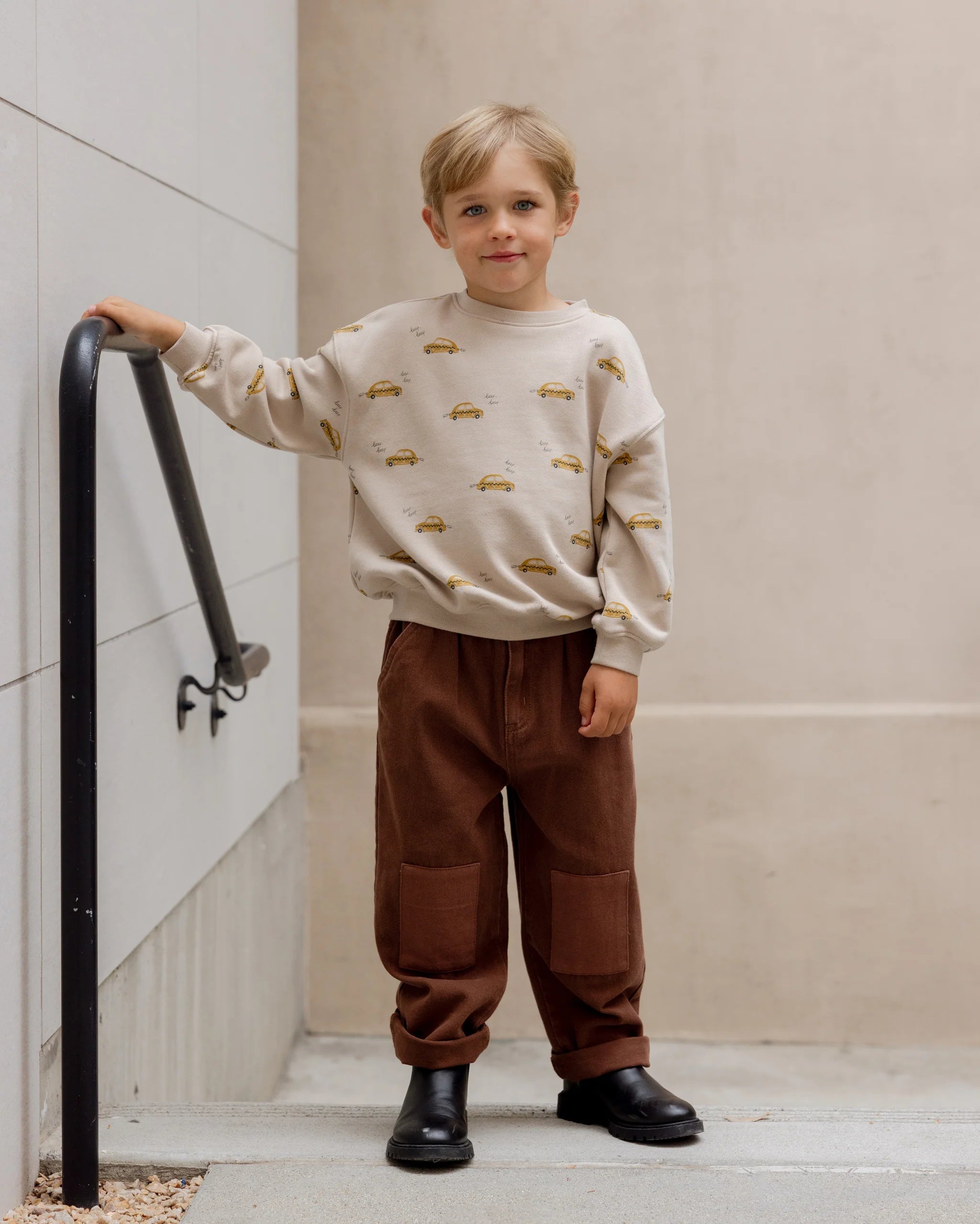 Rylee + Cru - Sweatshirt Relaxed Taxi