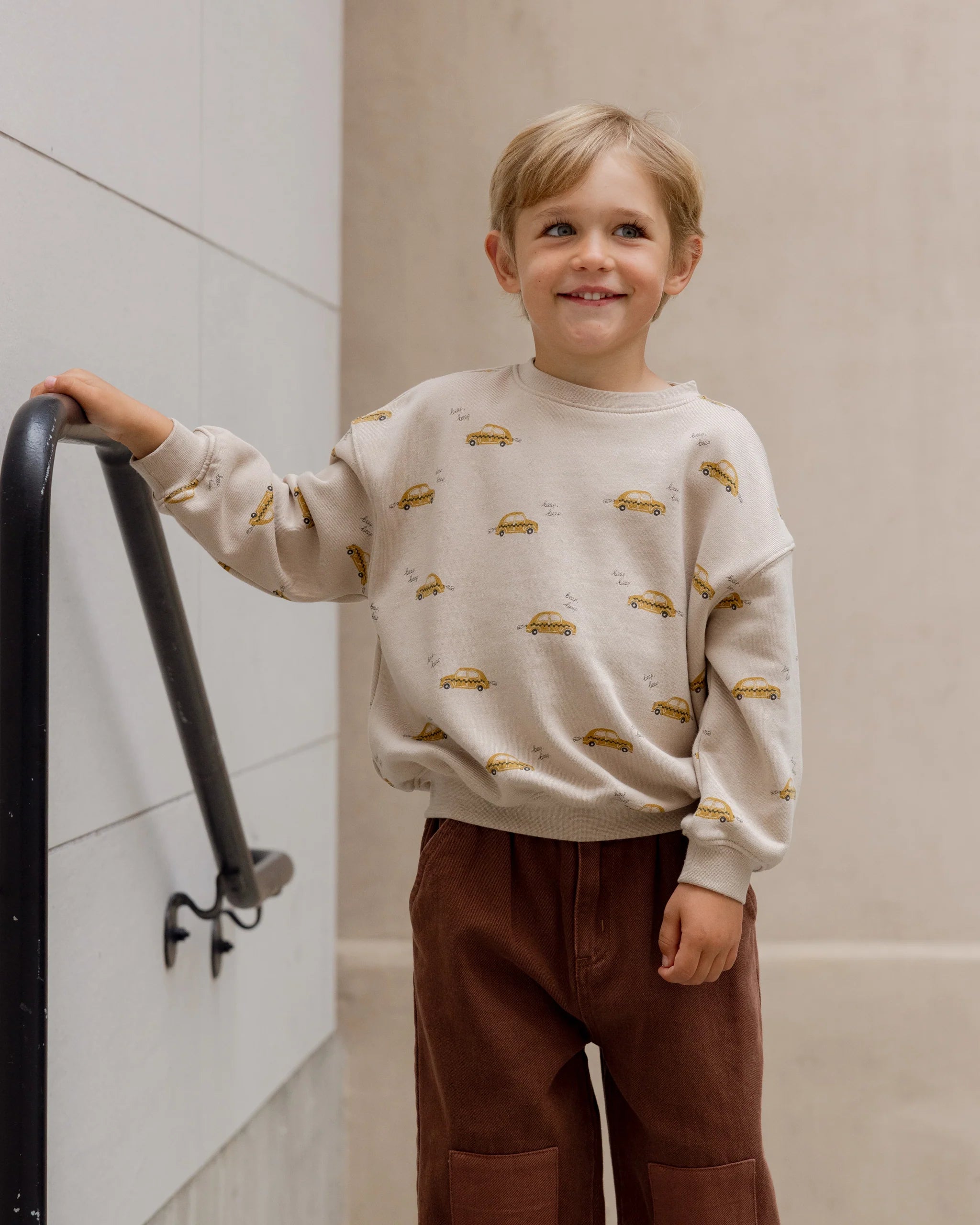 Rylee + Cru - Sweatshirt Relaxed Taxi