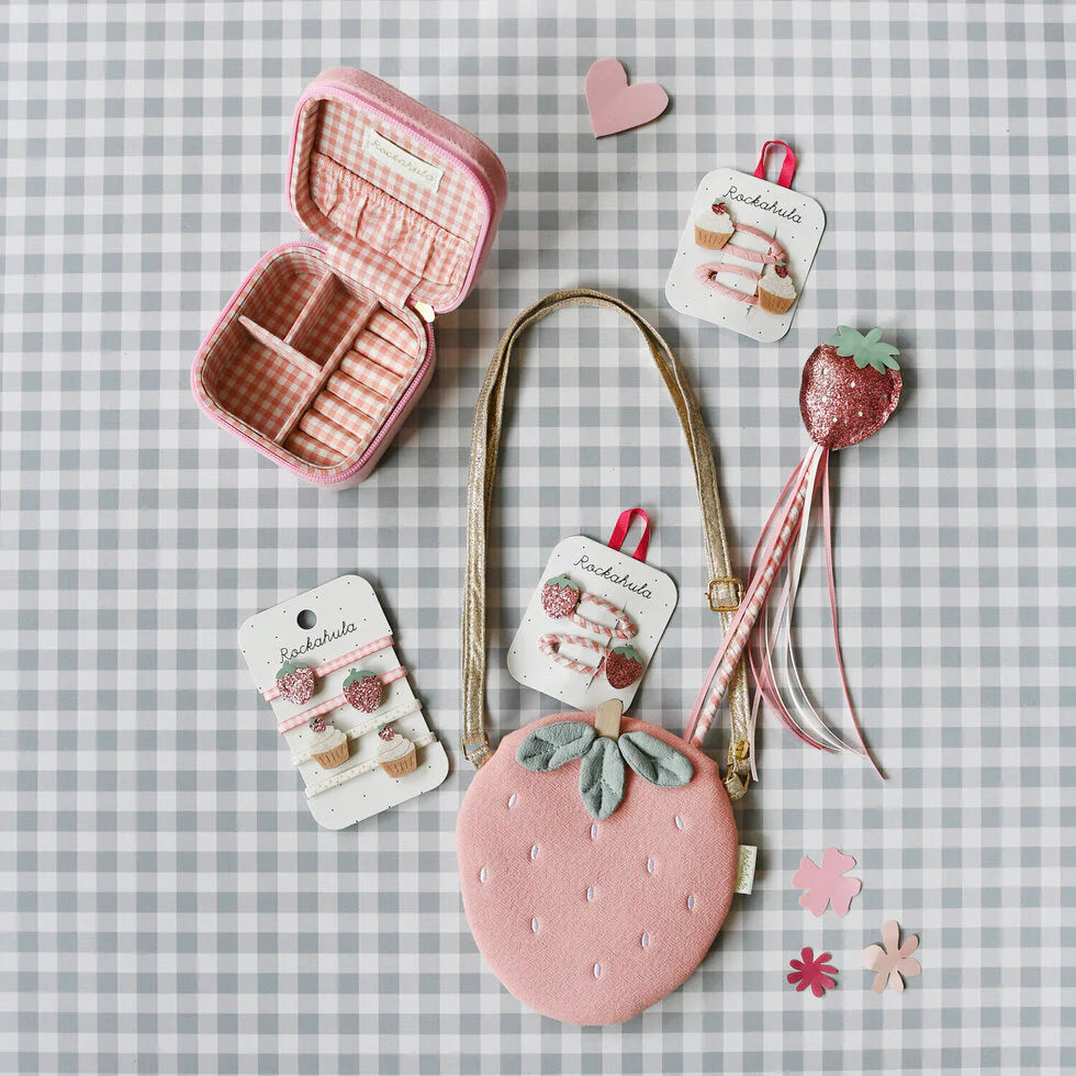 Rockahula - Sweet Strawberry Square Jewelry Box