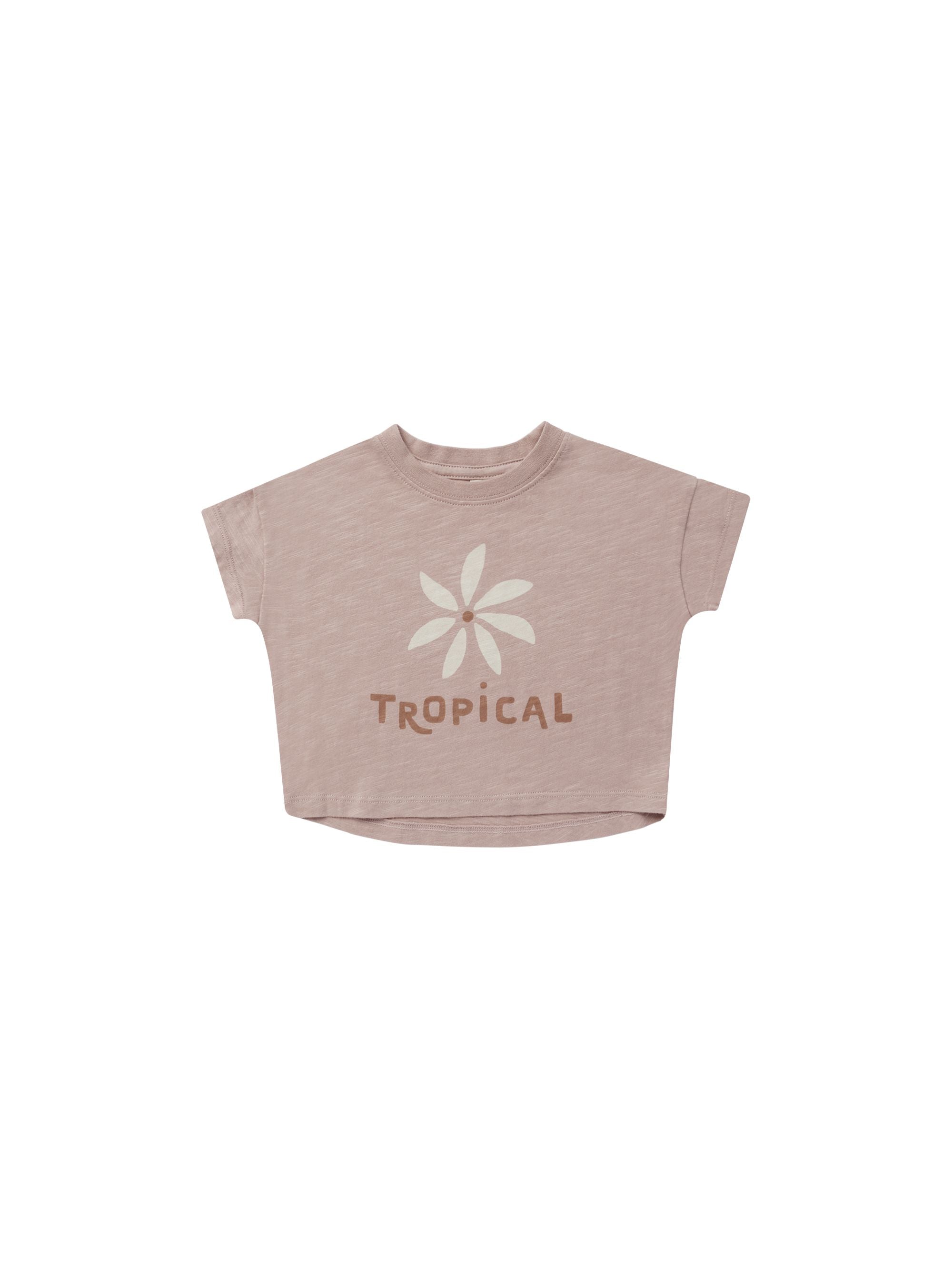 Rylee & Cru - T-Shirt Boxy "Tropical"