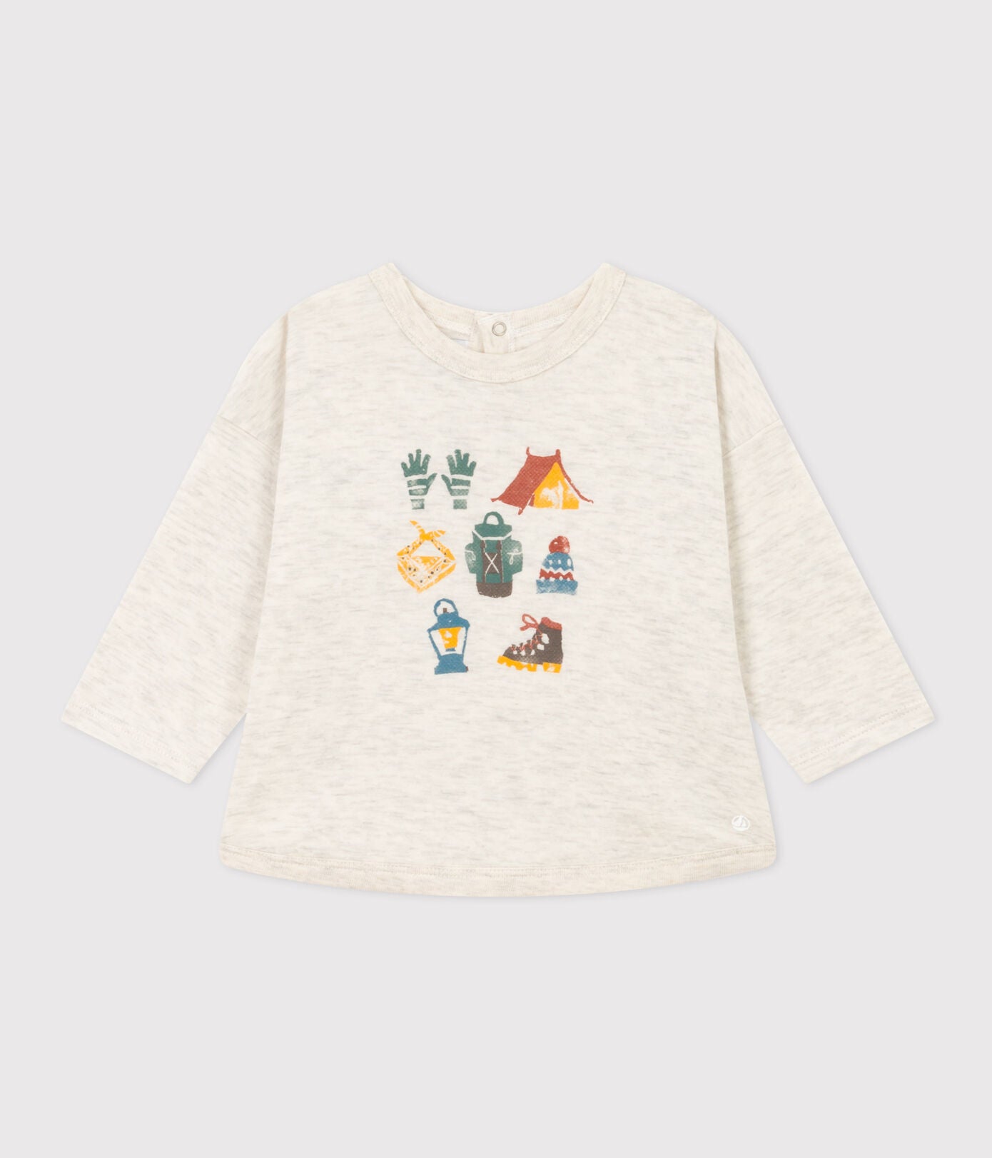 Petit Bateau - T-Shirt Randonnée à Manches Longues