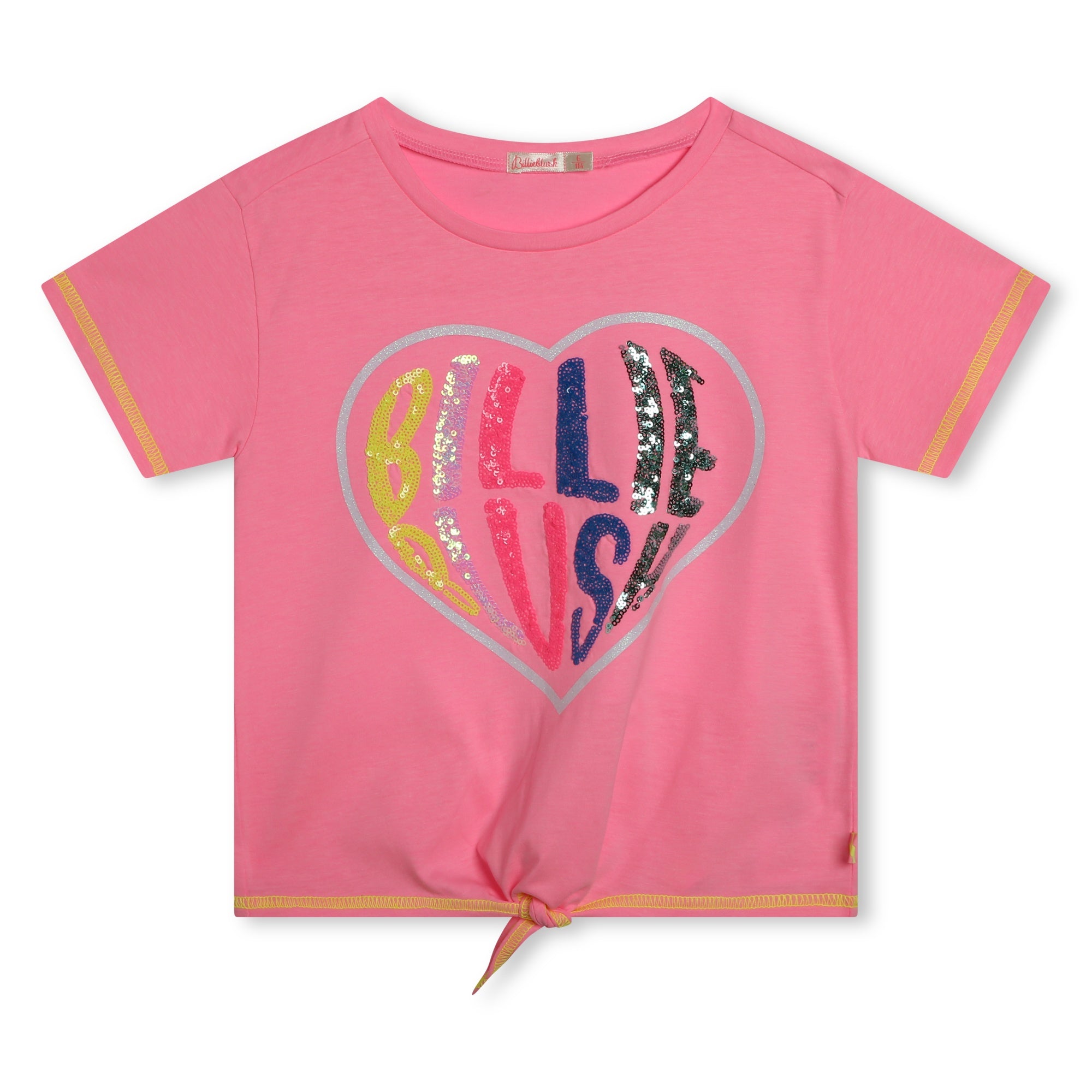 Billieblush - T-Shirt Noué Coeur