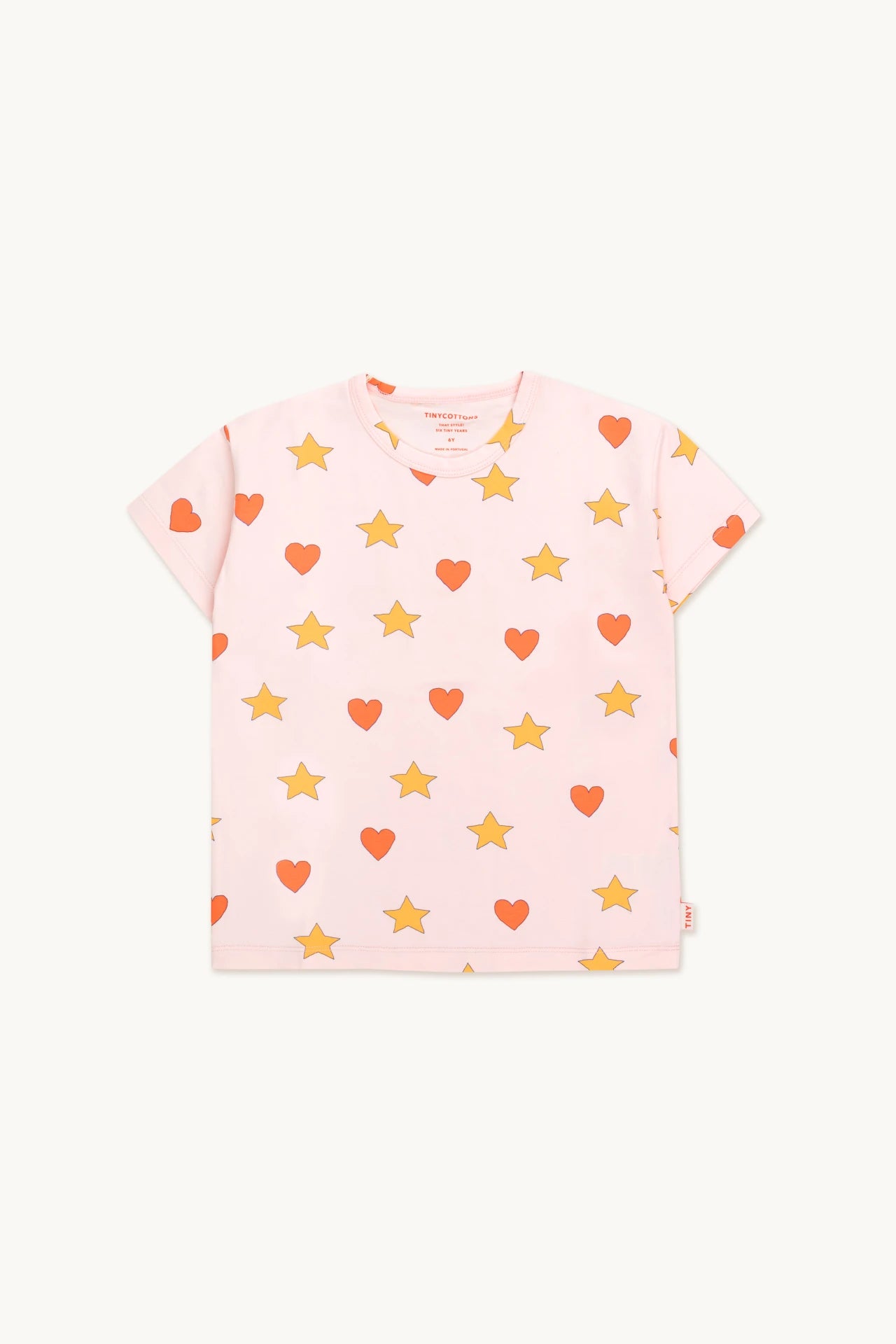 Tiny Cottons - T-Shirt Coeurs et Étoiles