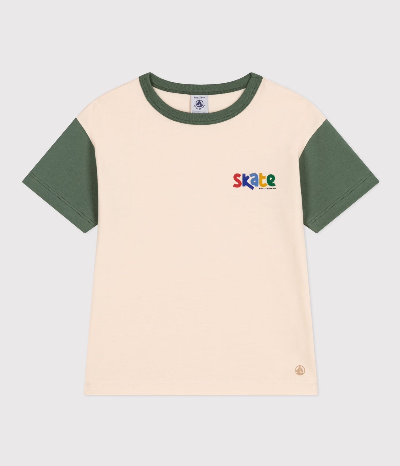 Petit Bateau - Colorblock Printed T-Shirt