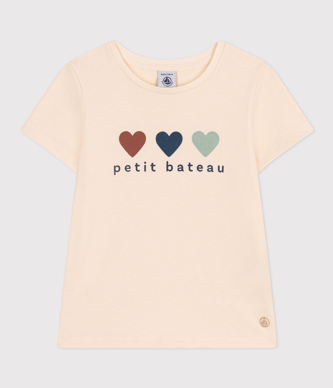 Le Petit Bateau Baby Clothes Paris Print Short-Sleeved Cotton