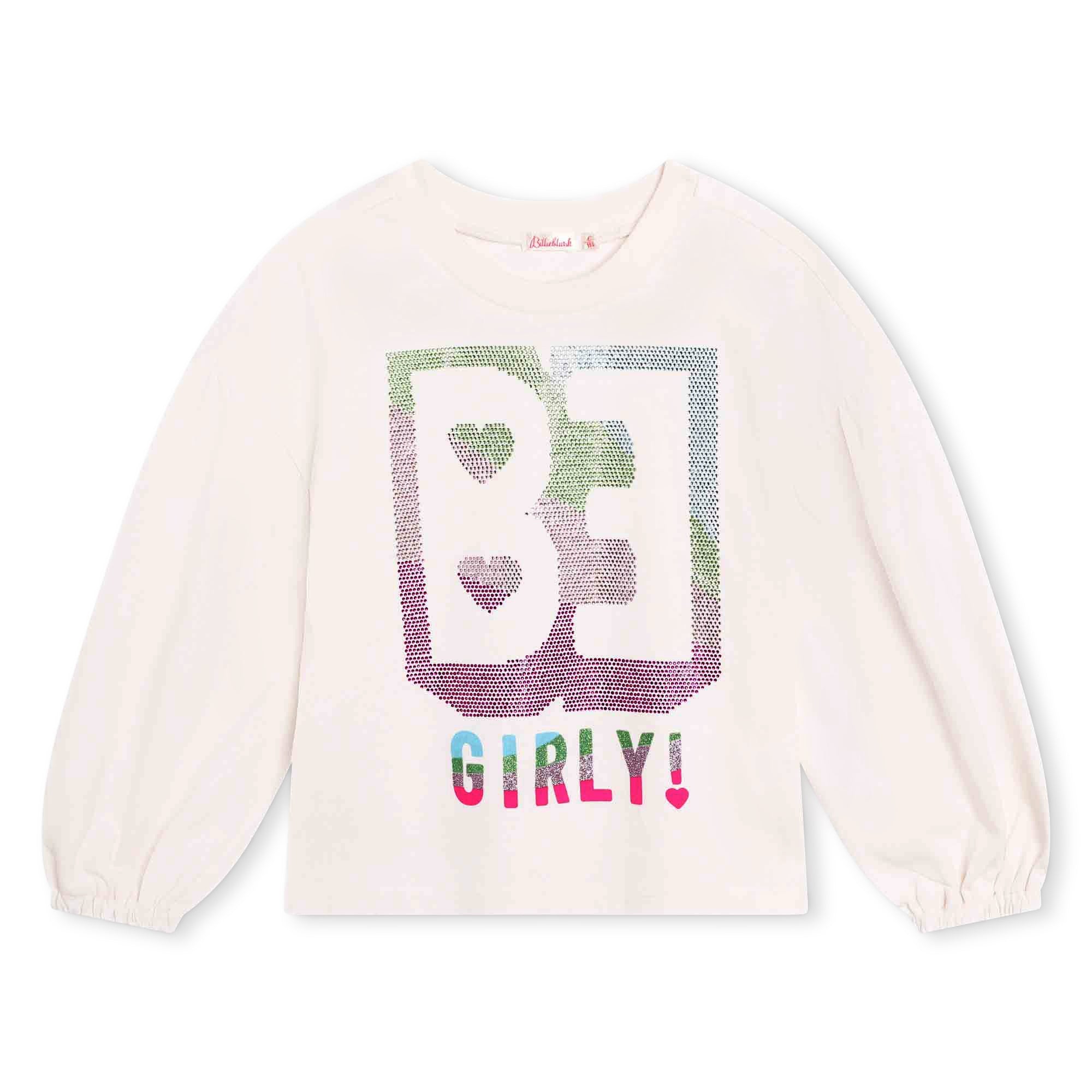 Billieblush - T-shirt Manches Longues "Be Girly"