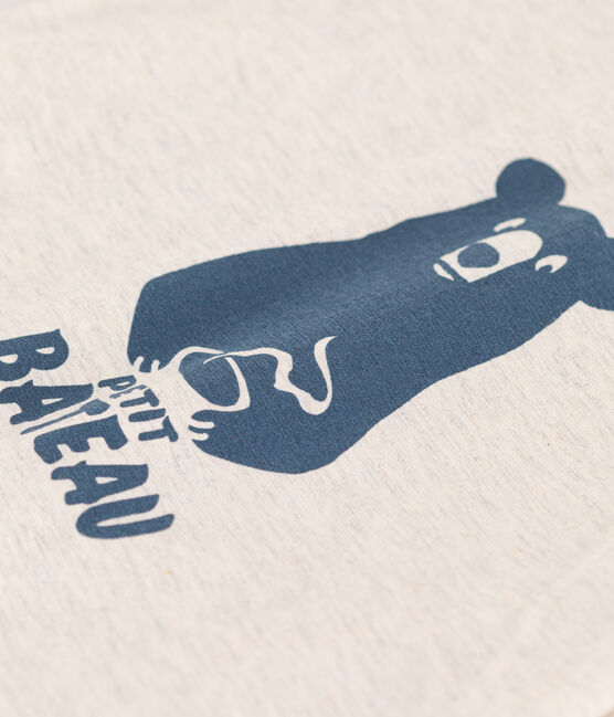 Petit Bateau - T-Shirt à Manches Longues Ours