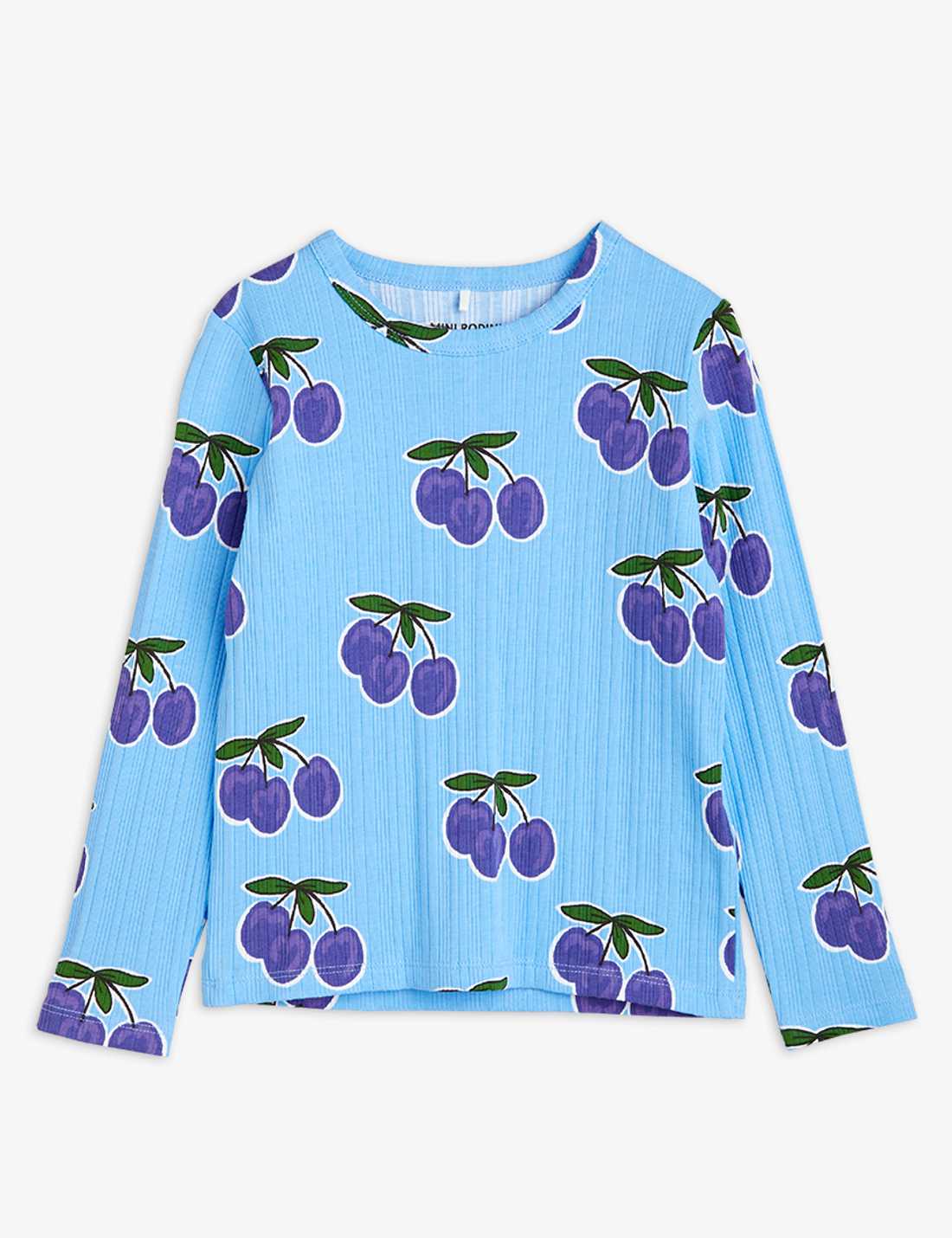 Mini Rodini - T-shirt Manches longues Prune
