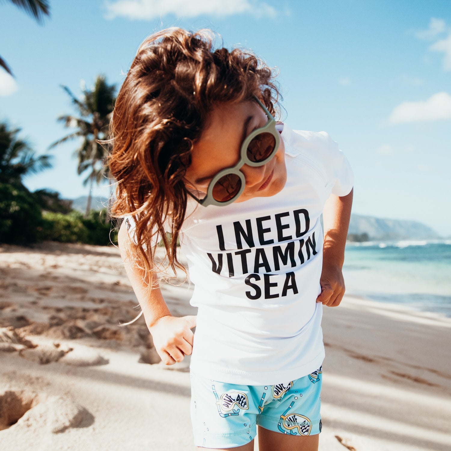 Beach & Bandits - "Vitamin Sea" Rashguard T-shirt