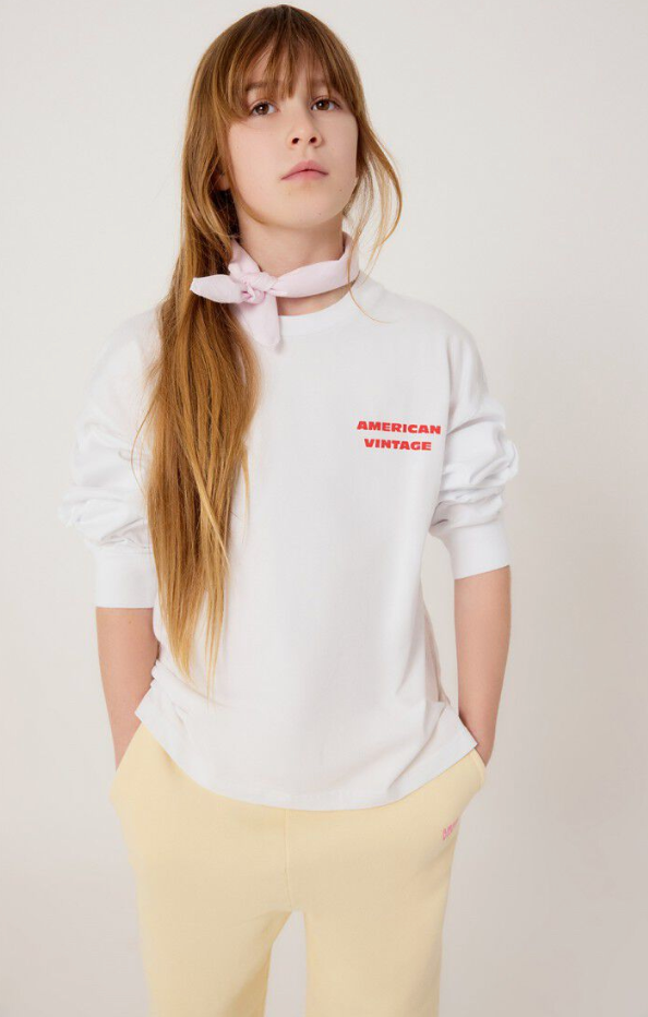 American Vintage - Fizvalley Printed long-sleeved t-shirt