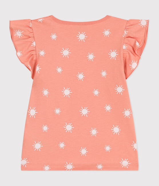 Petit Bateau - Ruffled T-Shirt 