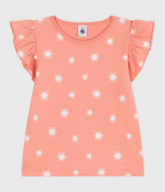 Petit Bateau - Ruffled T-Shirt 