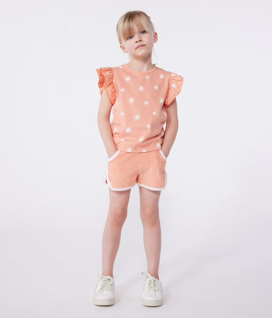 Petit Bateau - Ruffled T-Shirt 