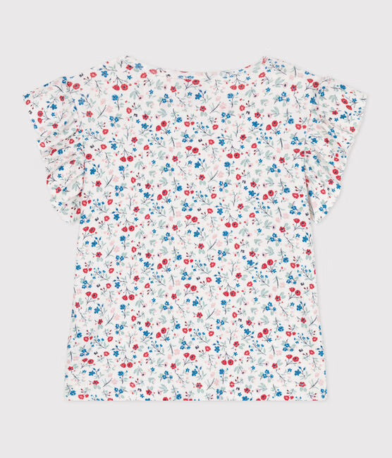 Petit Bateau - T-Shirt Fleurs