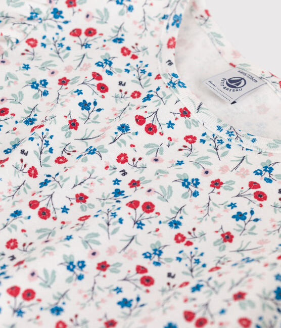 Petit Bateau - T-Shirt Fleurs