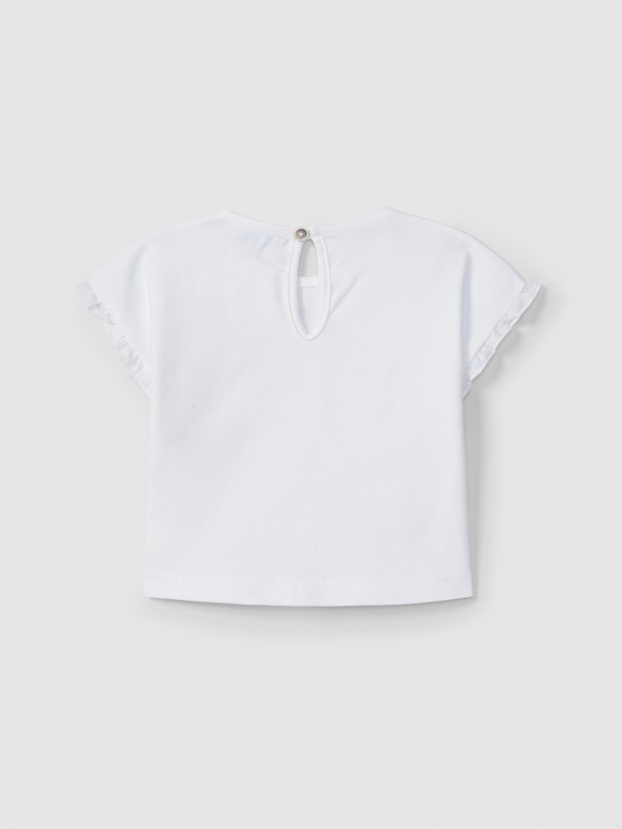 Laranjinha - T-Shirt flowers in crochet