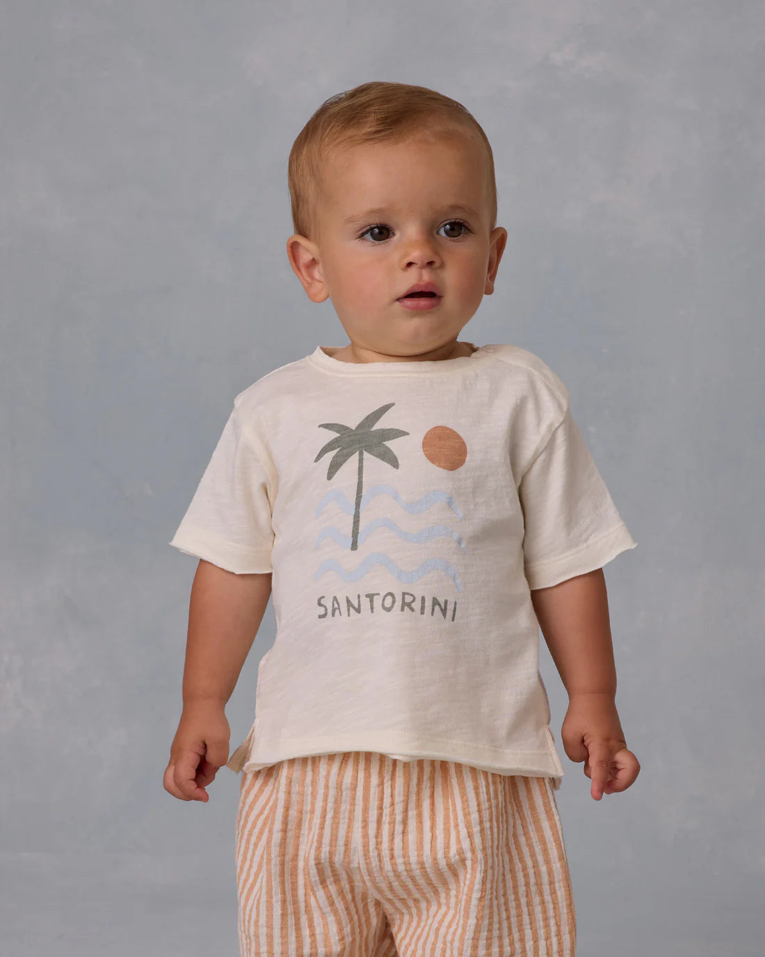 Rylee &amp; Cru - Raw Edge T-Shirt Santorini