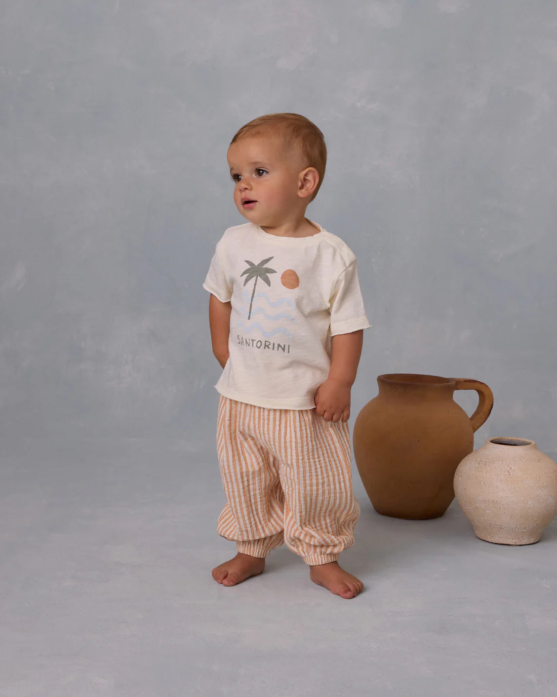 Rylee &amp; Cru - Raw Edge T-Shirt Santorini