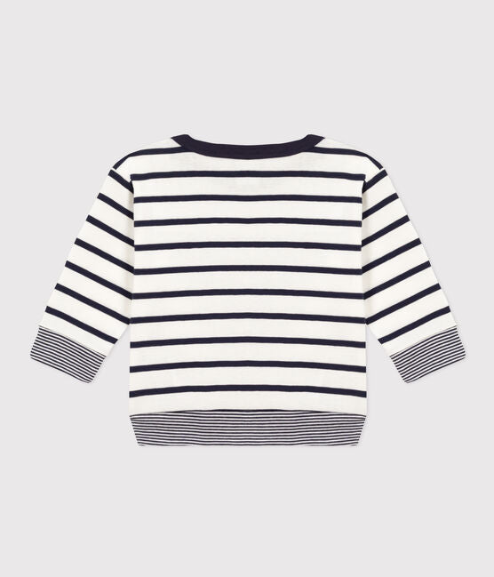 Petit Bateau - T-Shirt Rayé Manches Longues