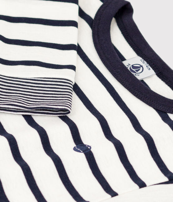 Petit Bateau - T-Shirt Rayé Manches Longues