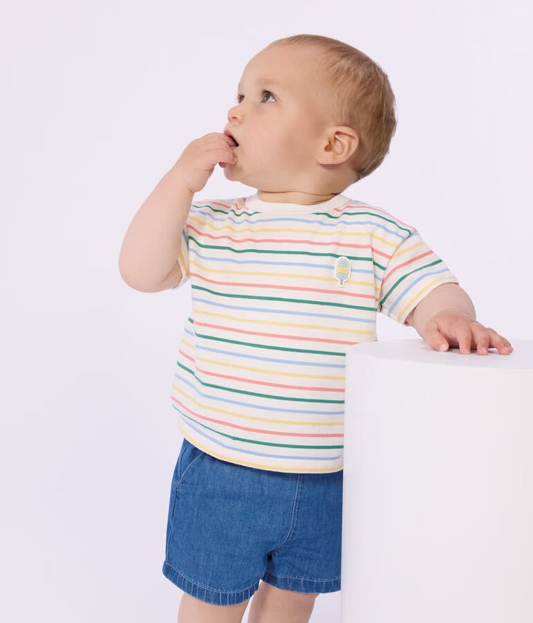 Petit Bateau - T-Shirt Rayé (Bébé)
