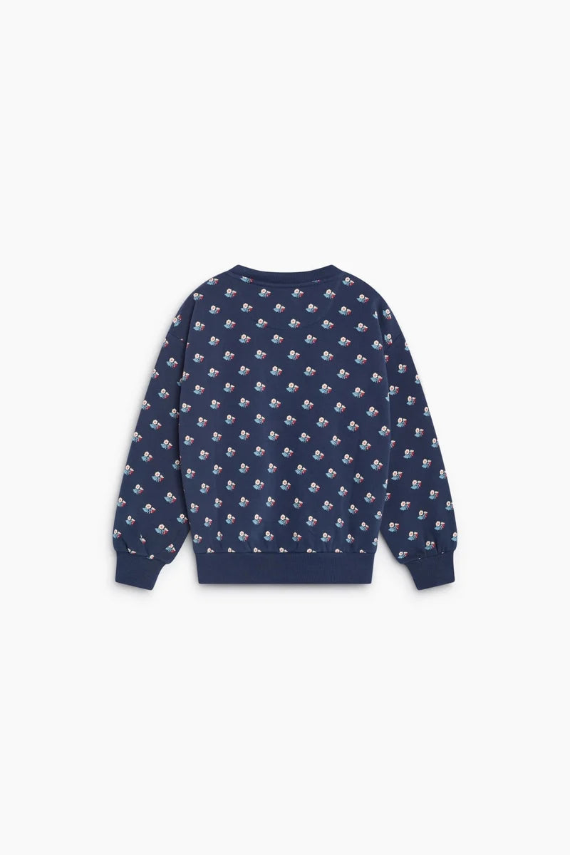 The New Society - TNS Logo Sweatshirt Mira Print