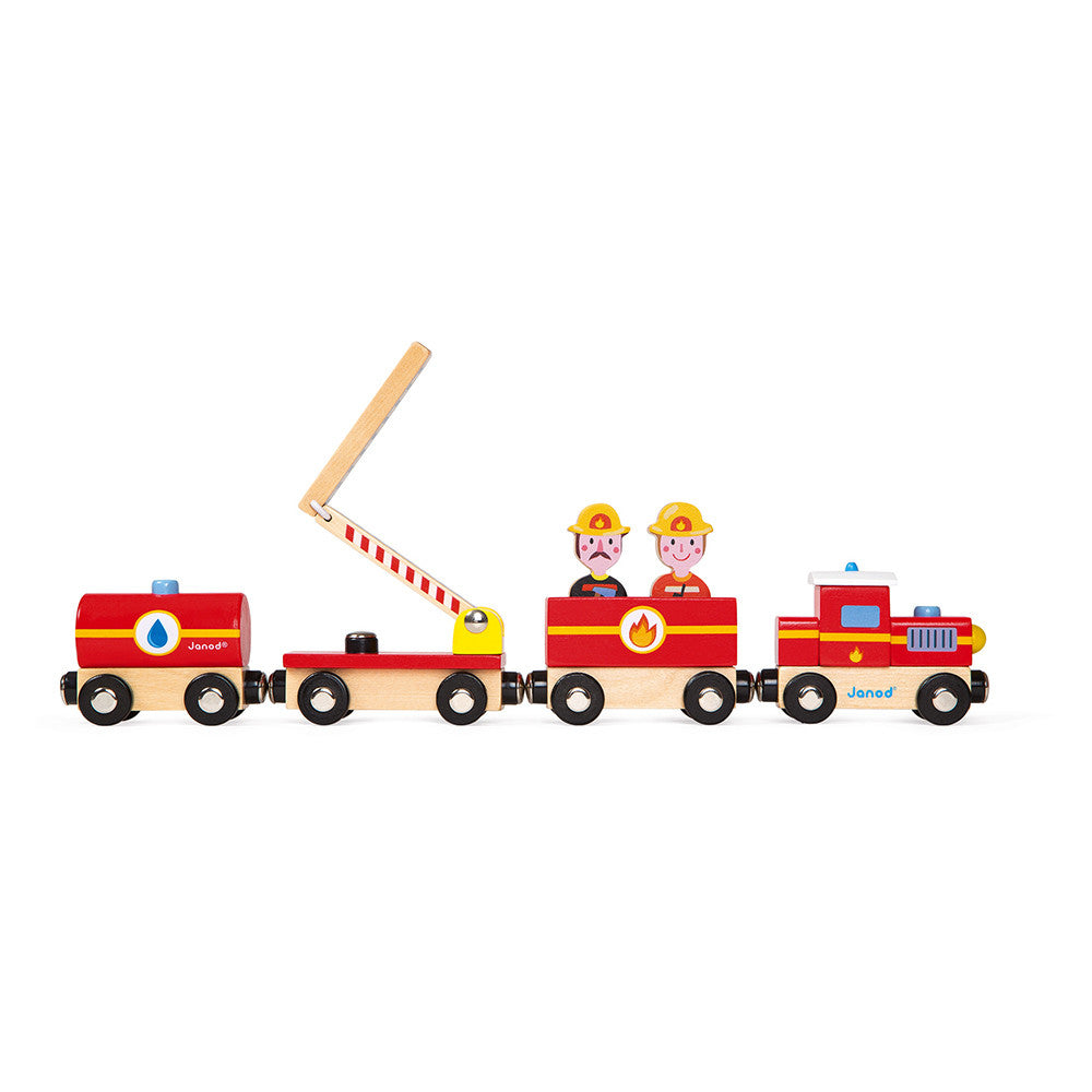 Janod - Train Pompier aimants