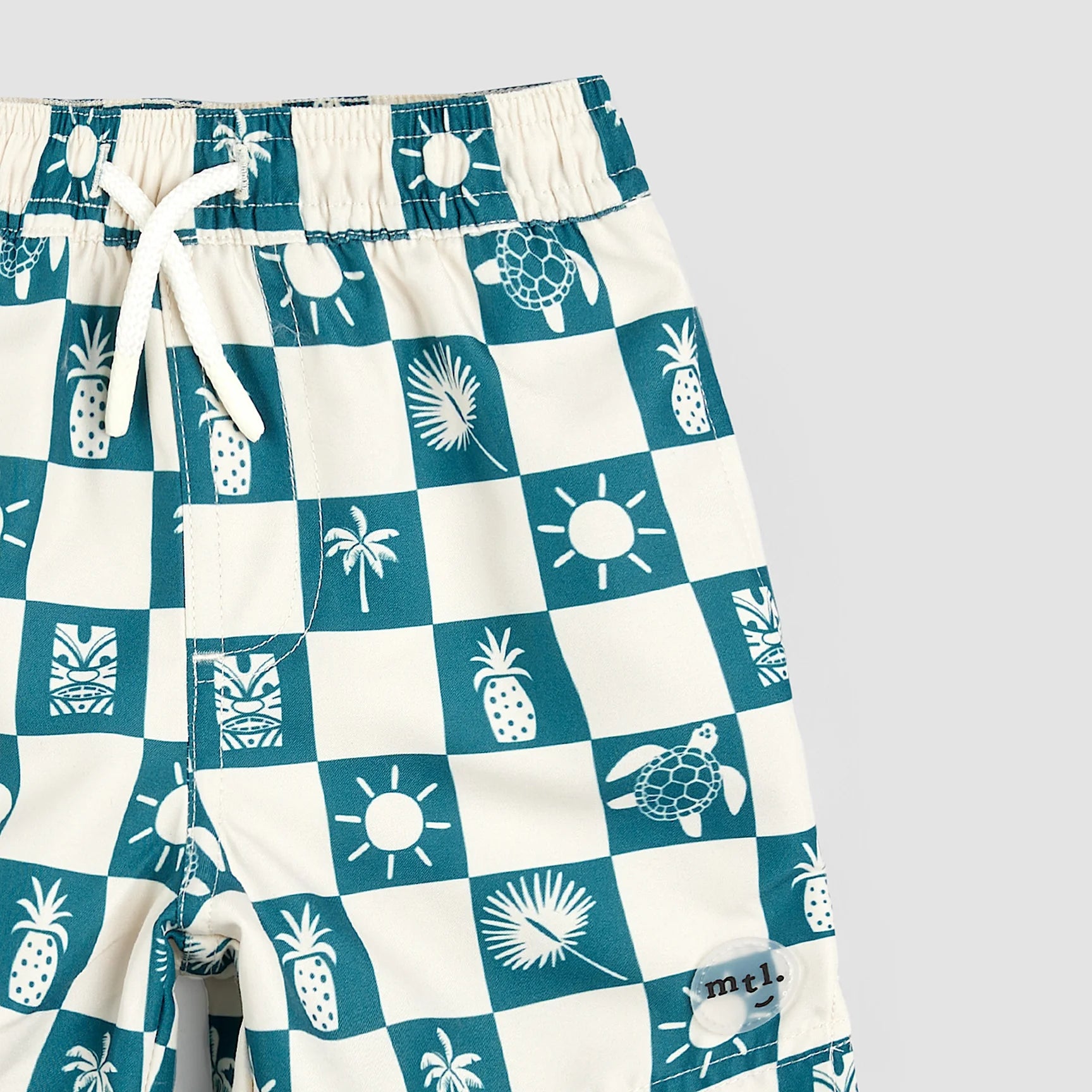 Miles The Label - Short de Bain Damier