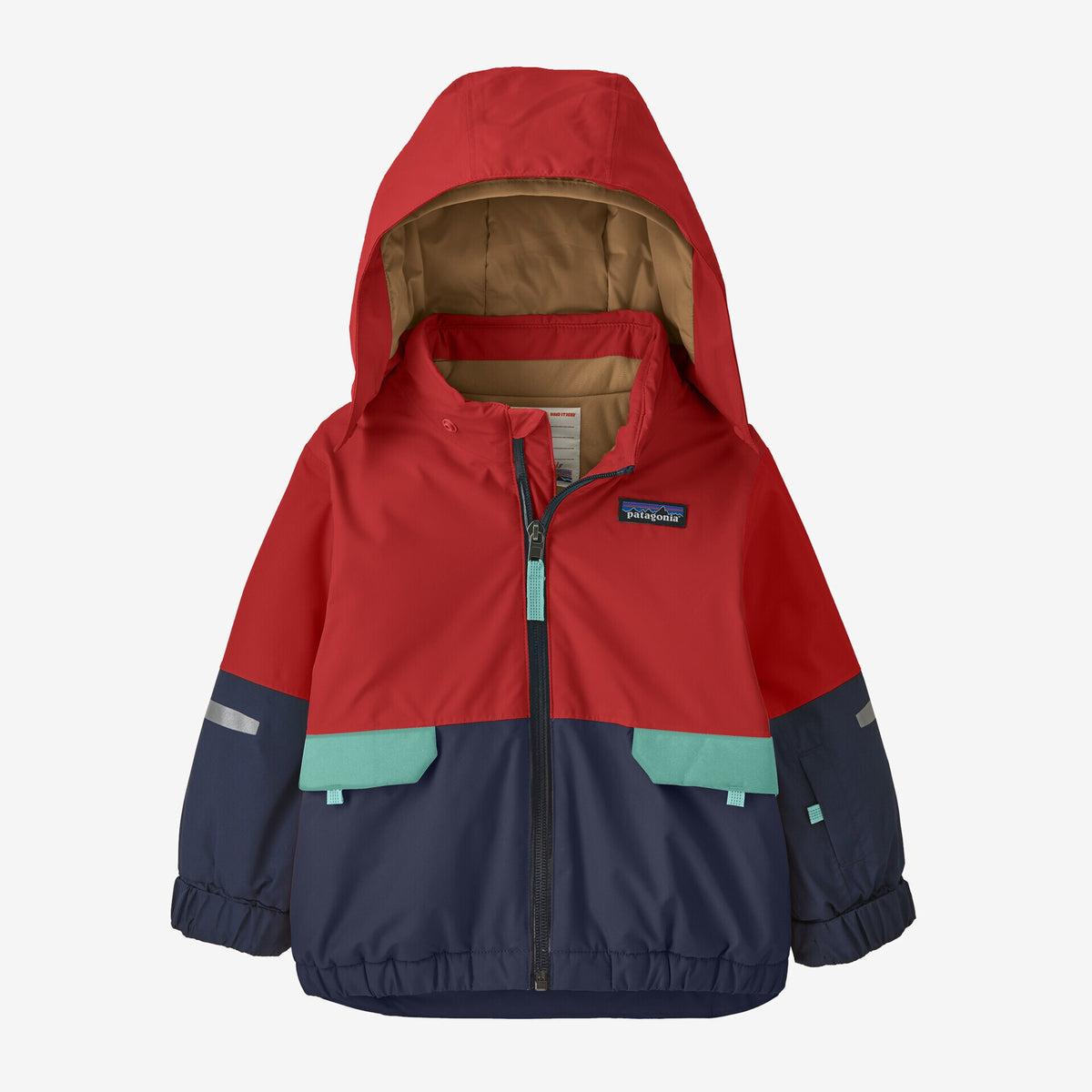 Patagonia baby snow pile bibs top