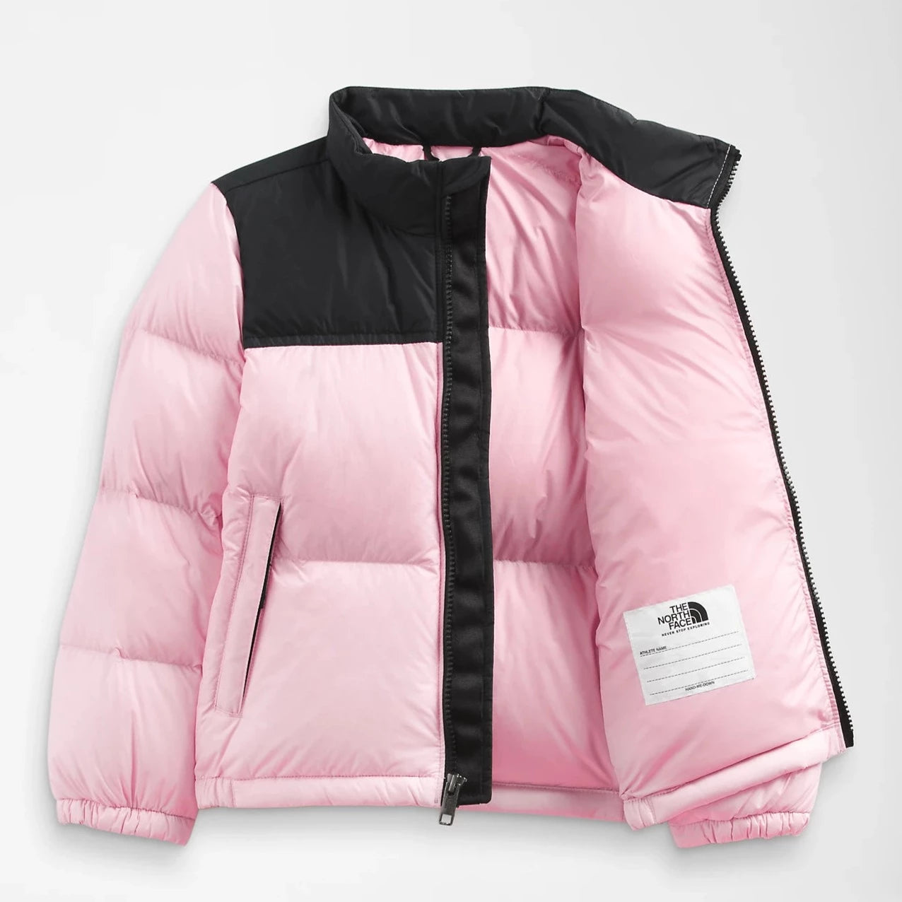 Kids north 2025 face puffer