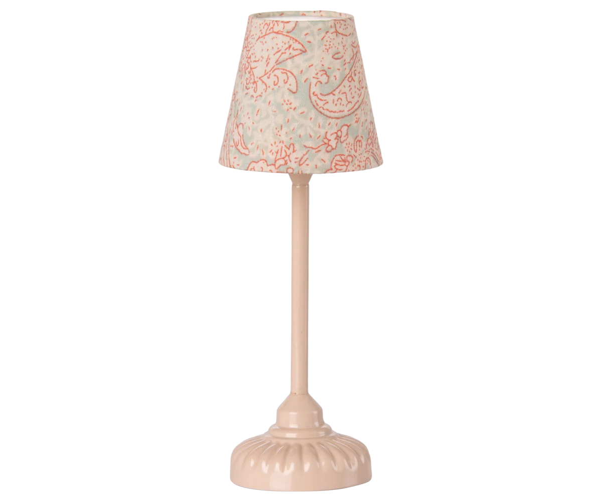 Maileg - Lampadaire vintage, Souris - Poudre