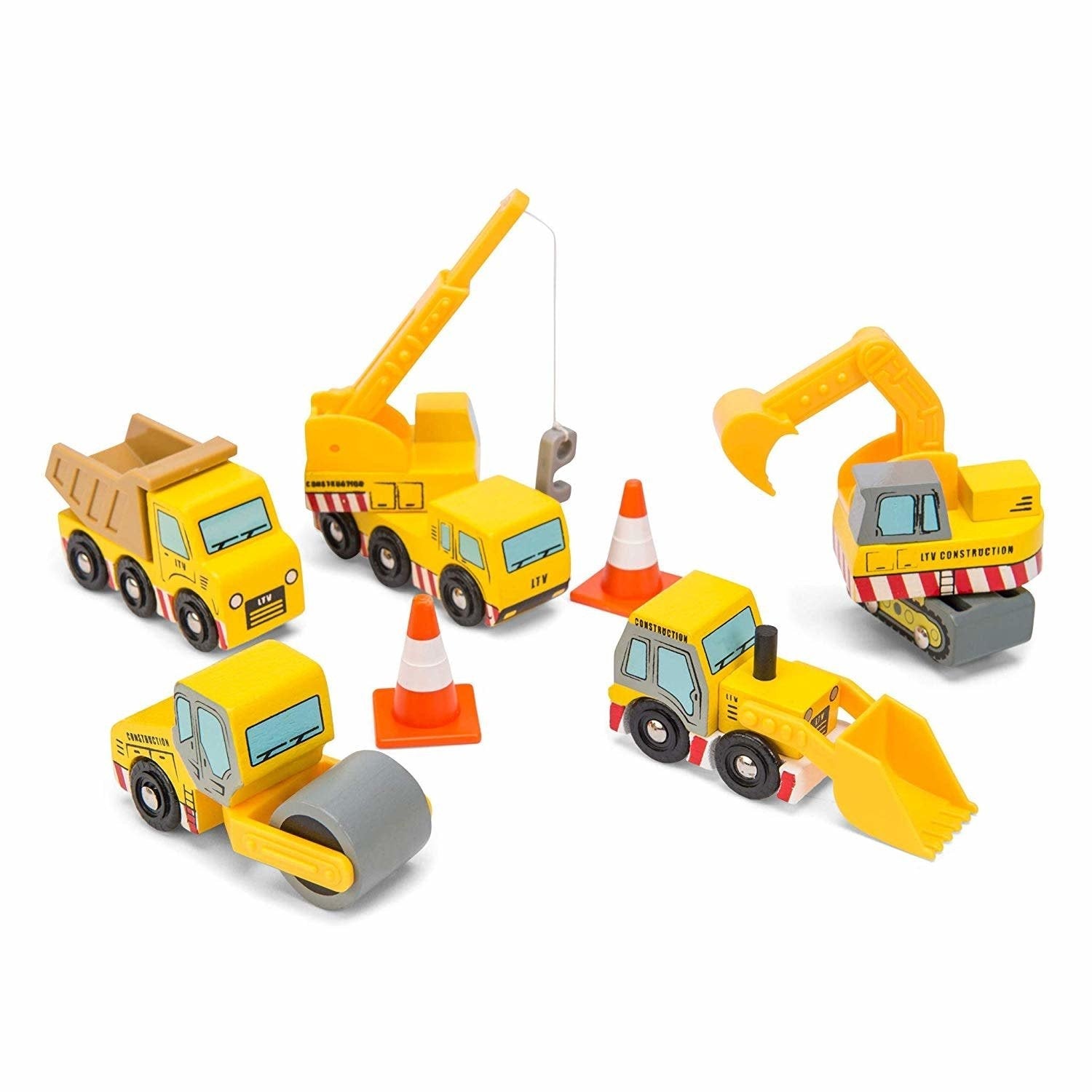 Le Toy Van - Ensemble de voitures de construction