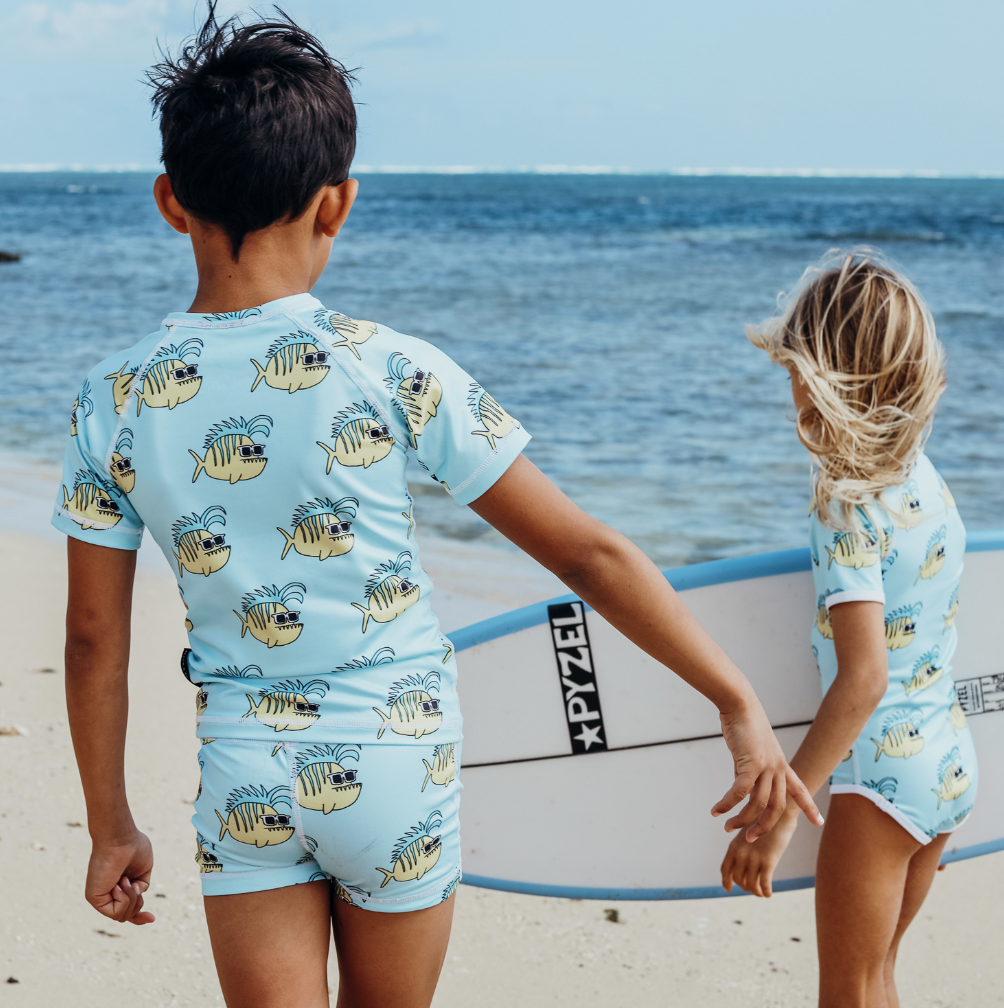 Beach & Bandits - Funky Fish Swim Shorts