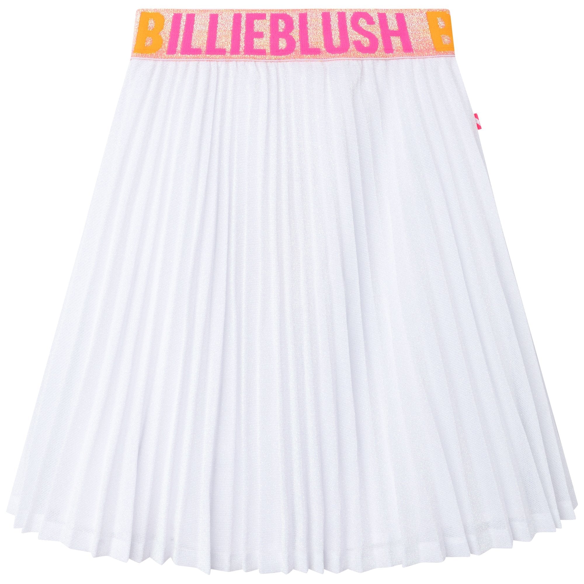 Billieblush Lurex Pleated Mini Skirt