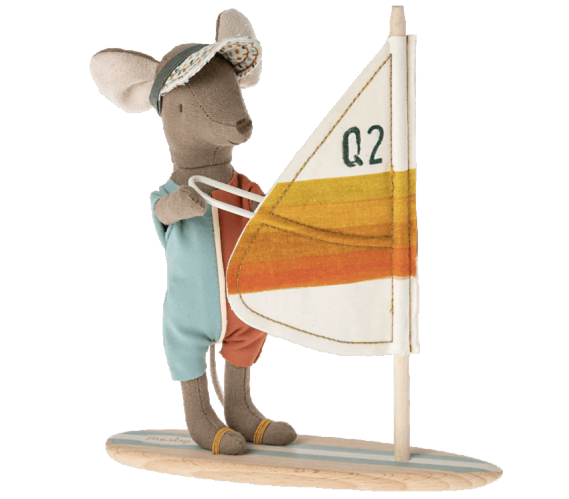Maileg - Souris Surfer (grand frère)