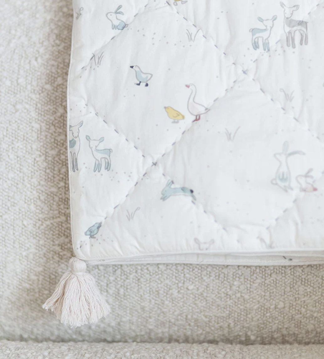 Pehr - Couverture Molletonnée Organique Just Hatched