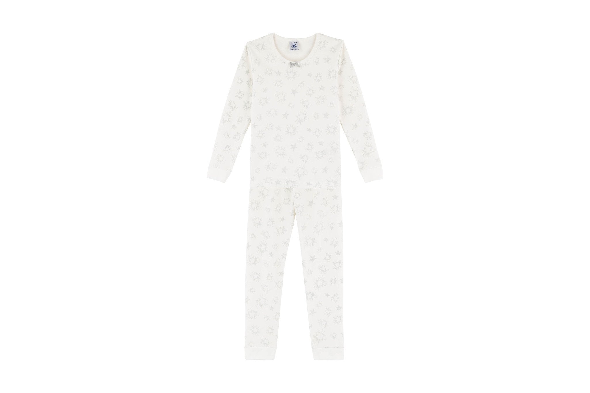 Petit Bateau - Pyjama 01 Marshmallow/Multico