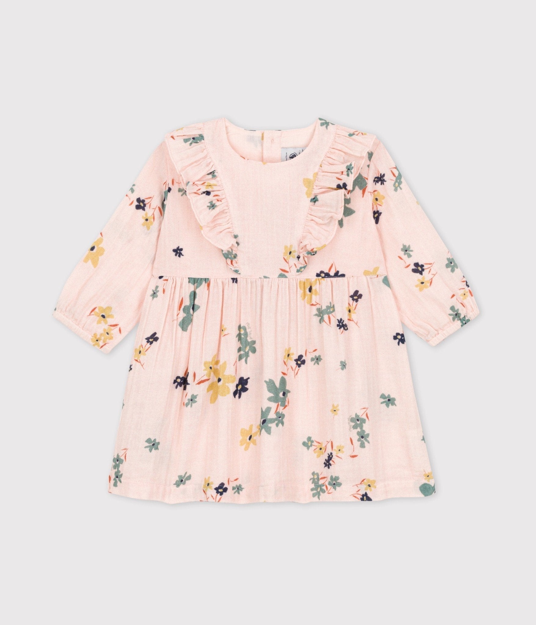 Petit Bateau - Saline/Multico Flower Dress