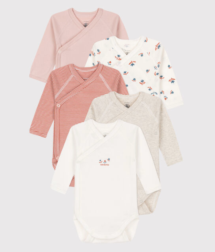 Petit Bateau - 5 Bodies Pin Variante 2