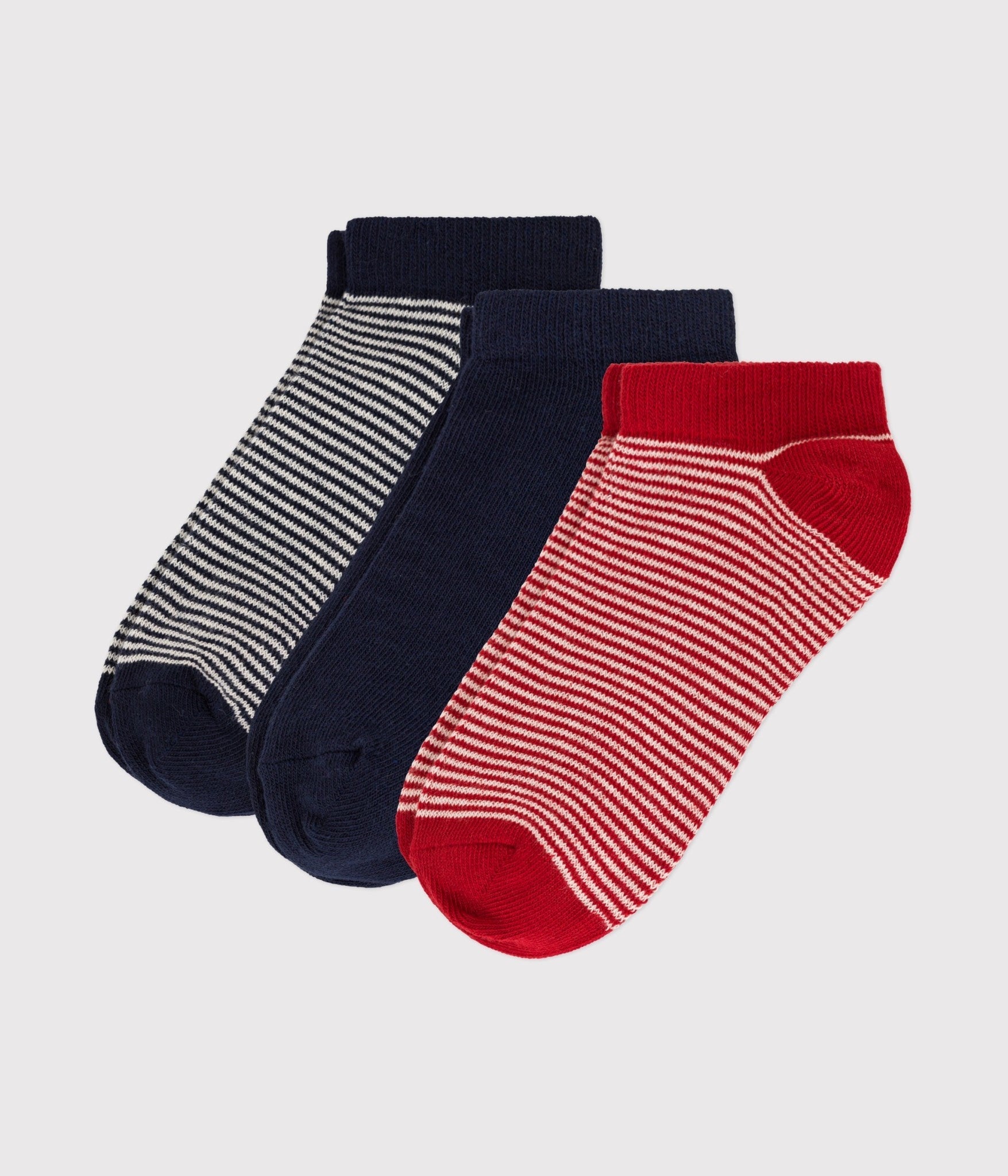 Petit Bateau - 3 Pairs Striped Socks Variant 2