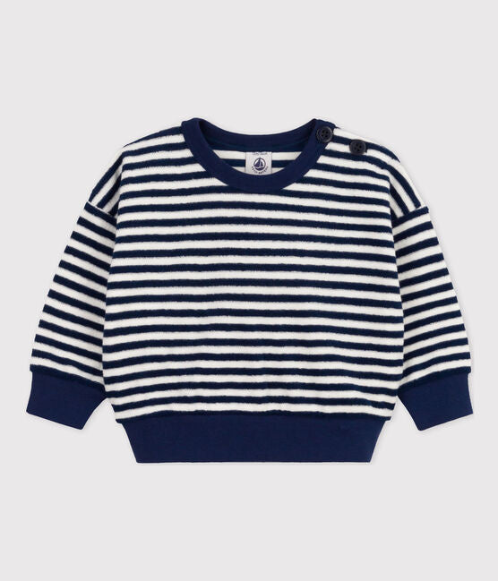 Petit Bateau - Sweatshirt Rayé