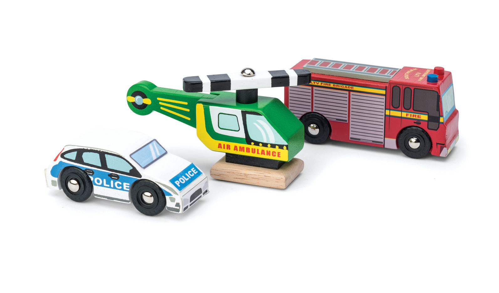 Le Toy Van - Ensemble véhicules d'urgence